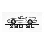 Mercedes 280 SL Type 230 Photo Card