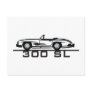 Mercedes 300 SL Cabrio Postcard