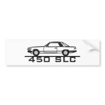 Mercedes 450 SLC 107 Bumper Stickers