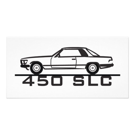 Mercedes 450 SLC 107 Personalized Photo Card