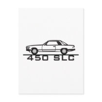 Mercedes 450 SLC 107 Post Cards