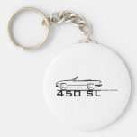 Mercedes 450SL Key Chain