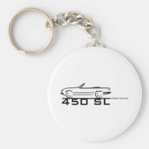 Mercedes 450SL Key Chain