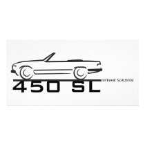 Mercedes 450SL Picture Card