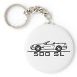 Mercedes 500 SL Type 230 Key Chains