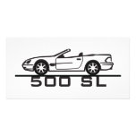Mercedes 500 SL Type 230 Photo Greeting Card