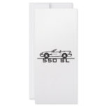 Mercedes 550 SL Type 230 rack cards
