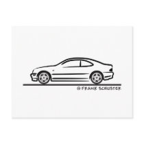 Mercedes CLK Postcards