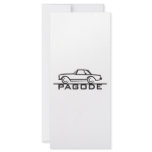 Mercedes SL Pagode Type 113 rack cards