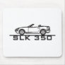 Mercedes SLK 350 Mouse Pads