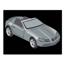 Mercedes SLK Post Card