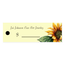 Merchandise Price Tags (Sunflower)