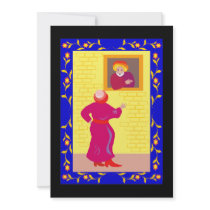 Merchant at window