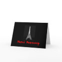 Merci Eiffel Thank You Card