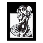 Merci the Clown Post Card