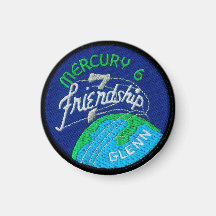 Mercury 6: Friendship 7 – John Glenn Fridge Magnet