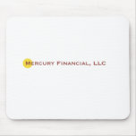 Mercury Financial Logo I Mouse Pad