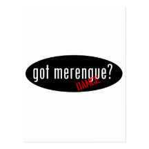 Merengue Items – got merengue Post Card