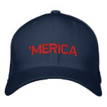'MERICA Embroidered Hat