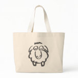 merino sheep tote bag