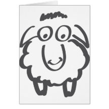 merino sheep card