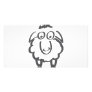 merino sheep customized photo card