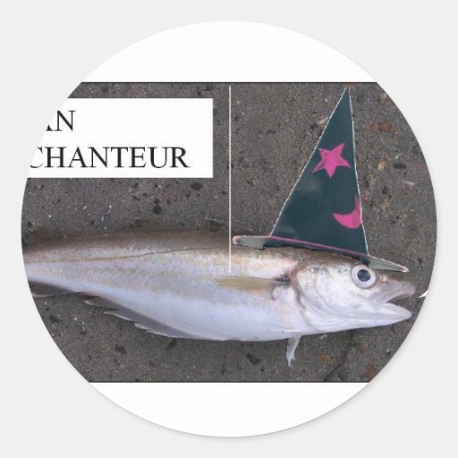 Merlan l'Enchanteur (Francois Ville) Adhésif Rond