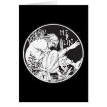 Merlin Aubrey Beardsley Card
