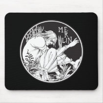 Merlin Aubrey Beardsley Mousepad