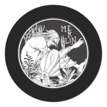 Merlin Aubrey Beardsley Stickers