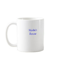 Merlin Blue Plain Mug