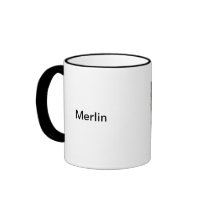 Merlin Brown Coffee Mugs