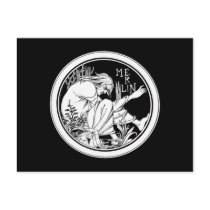 "Merlin" by Aubrey Beardsley, 1893