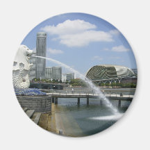 Merlion Fridge Magnets