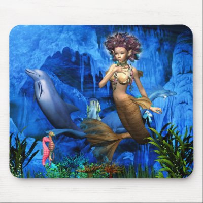Mermaid 2 Mousepad by Skydancer