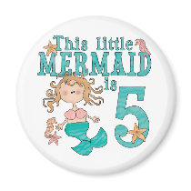 Mermaid 5th Birthday