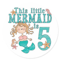 Mermaid 5th Birthday