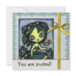 Mermaid and fish invitations