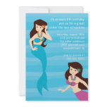Mermaid Birthday Invitation