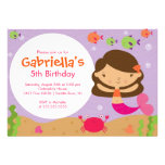 Mermaid Birthday Invitation