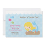 Mermaid Birthday Party Invitation