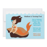 Mermaid Birthday Party Invitation