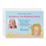 Mermaid Birthday Party Invitation