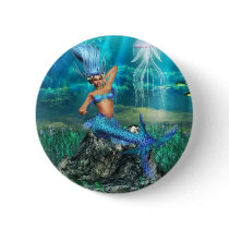 Mermaid Button