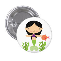 Mermaid Button