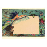 mermaid card business cards