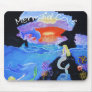 Mermaid Cove with Dolphins Mousepad