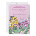 Mermaid Down Under Invitations: Blonde