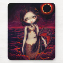 "Mermaid Eclipse" Mousepad