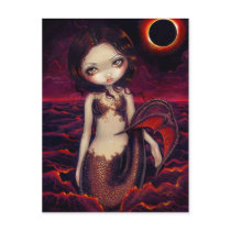 "Mermaid Eclipse" Postcard